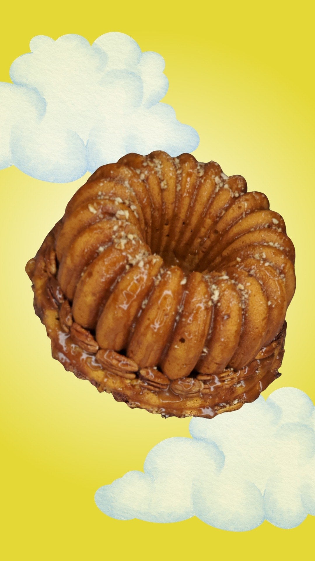 Sweet Pecan Pound Cake