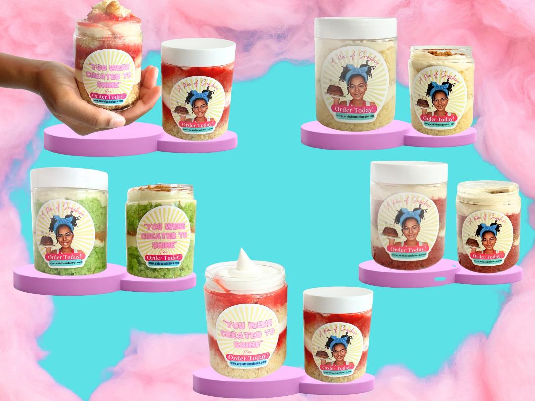 6oz. Cake Jars: 24-pack