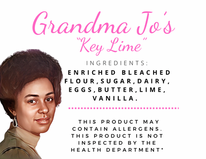 Grandma Jo's Key Lime - Whole Cake