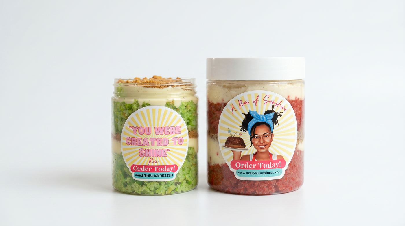 Cake Jars — A Rai of Sunshine Co.