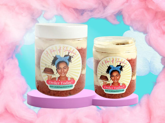 Rubi Woo Velvet - Cake Jars