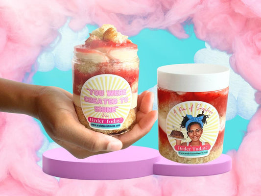 Rai’s Strawberry Cheesecake - Cake Jars